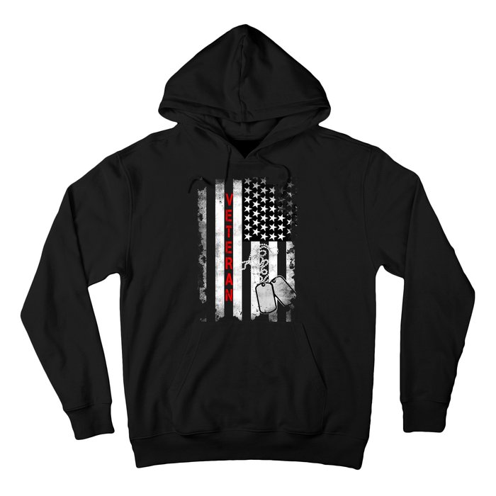 Veteran American Flag Hoodie