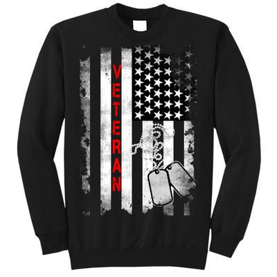 Veteran American Flag Sweatshirt