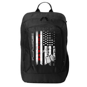 Veteran American Flag City Backpack