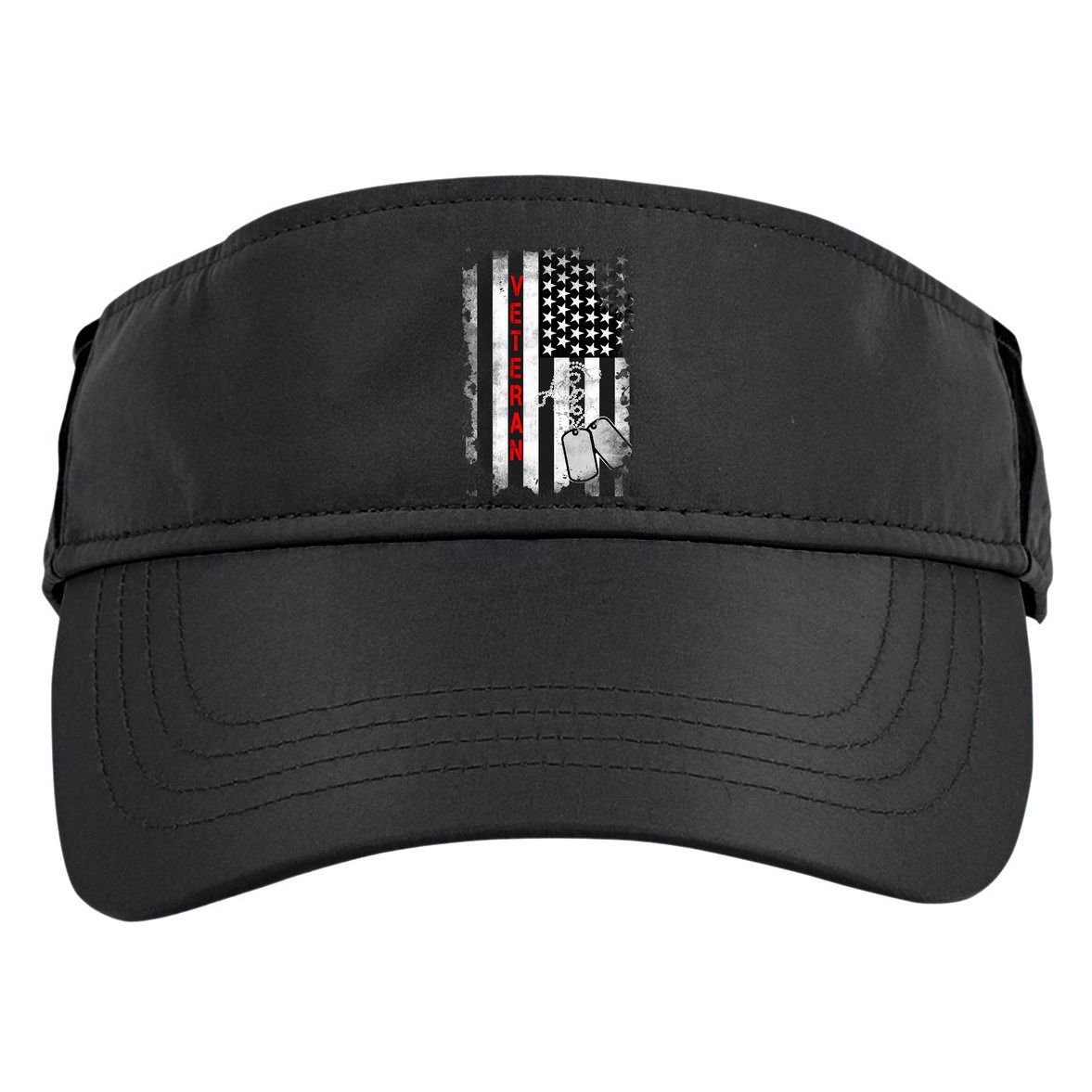 Veteran American Flag Adult Drive Performance Visor