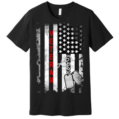 Veteran American Flag Premium T-Shirt