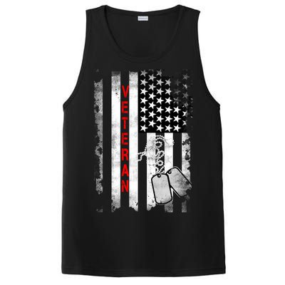 Veteran American Flag PosiCharge Competitor Tank