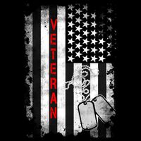Veteran American Flag Toddler T-Shirt