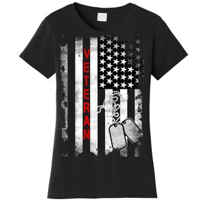 Veteran American Flag Women's T-Shirt