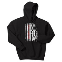 Veteran American Flag Kids Hoodie