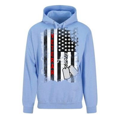 Veteran American Flag Unisex Surf Hoodie