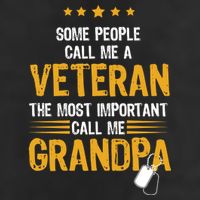 Veteran Grandpa Trucker Hat
