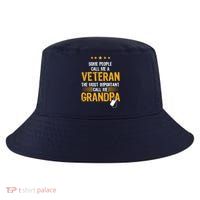 Veteran Grandpa Cool Comfort Performance Bucket Hat