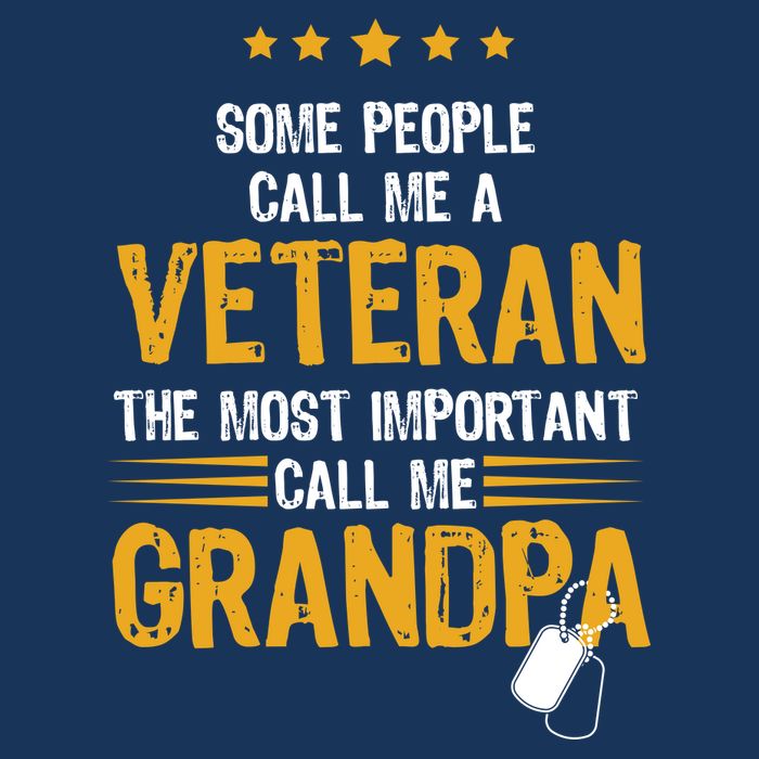 Veteran Grandpa Cooling Performance Crew T-Shirt