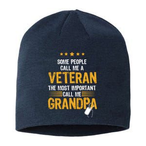 Veteran Grandpa Sustainable Beanie