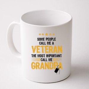 Veteran Grandpa Coffee Mug