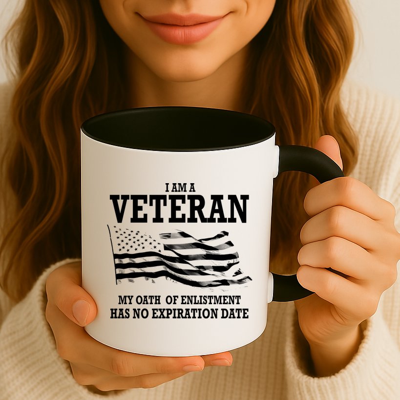 Veteran My Oath Of Enlistment Has No Expiration Date Mug