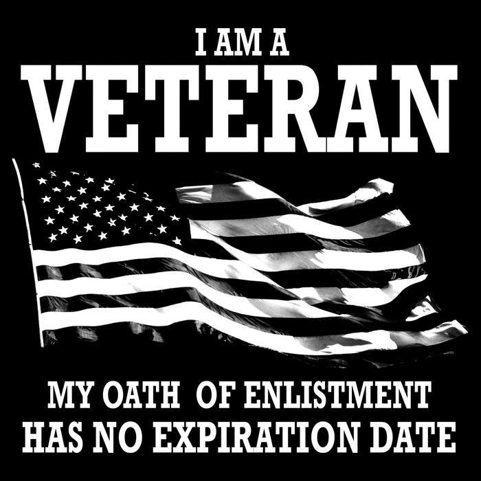 Veteran My Oath Of Enlistment Has No Expiration Date Flatbill Hat