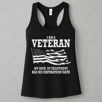 Veteran My Oath Of Enlistment Has No Expiration Date Womens Tank Top