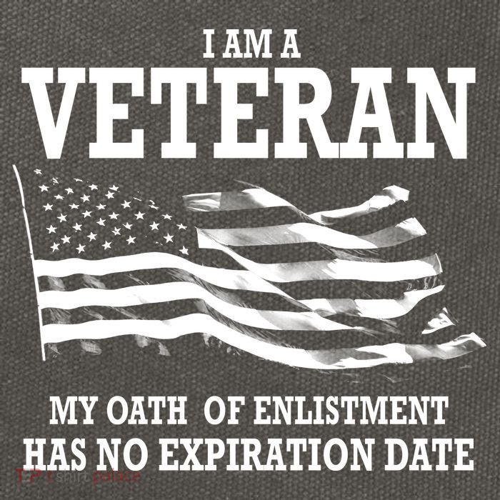 Veteran My Oath Of Enlistment Has No Expiration Date Cotton Canvas Backpack