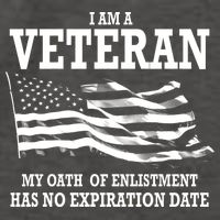 Veteran My Oath Of Enlistment Has No Expiration Date Vector Backpack