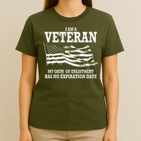 Veteran My Oath Of Enlistment Has No Expiration Date T-Shirt