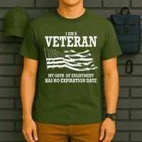 Veteran My Oath Of Enlistment Has No Expiration Date T-Shirt