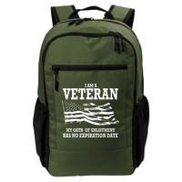 Veteran My Oath Of Enlistment Has No Expiration Date Backpack