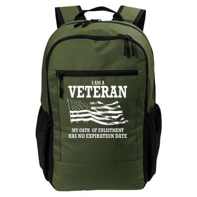 Veteran My Oath Of Enlistment Has No Expiration Date Daily Commute Backpack