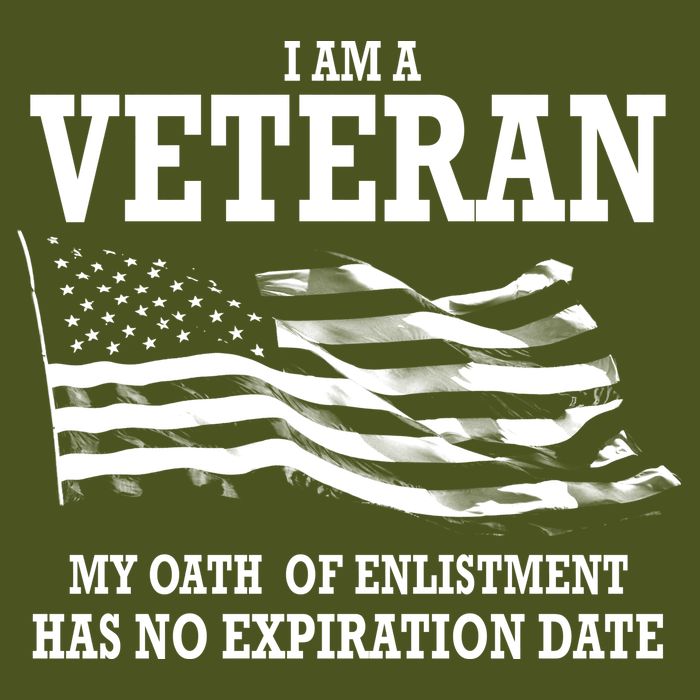 Veteran My Oath Of Enlistment Has No Expiration Date Premium T-Shirt