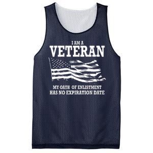 Veteran My Oath Of Enlistment Has No Expiration Date Mesh Reversible Basketball Jersey Tank