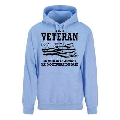 Veteran My Oath Of Enlistment Has No Expiration Date Unisex Surf Hoodie