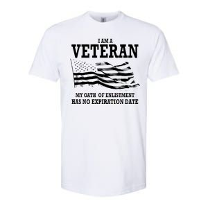 Veteran My Oath Of Enlistment Has No Expiration Date Softstyle CVC T-Shirt