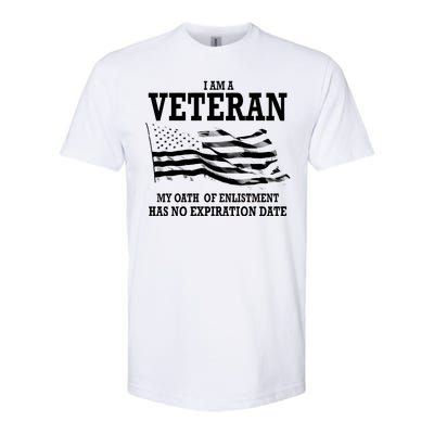 Veteran My Oath Of Enlistment Has No Expiration Date Softstyle® CVC T-Shirt