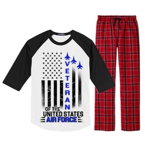 Veteran Of The United States Air Force Raglan Sleeve Pajama Set