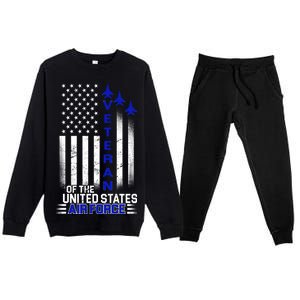 Veteran Of The United States Air Force Premium Crewneck Sweatsuit Set