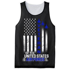 Veteran Of The United States Air Force Mesh Reversible Basketball Jersey Tank