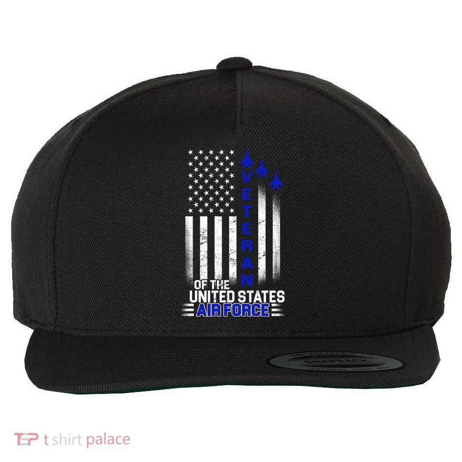 Veteran Of The United States Air Force Wool Snapback Cap