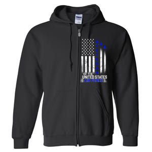 Veteran Of The United States Air Force Full Zip Hoodie