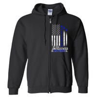 Veteran Of The United States Air Force Full Zip Hoodie