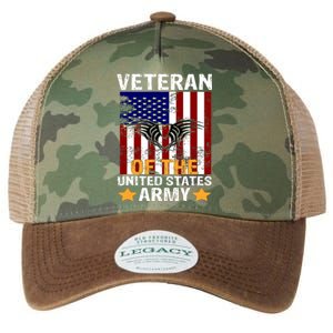 Veteran of the United States Army  Legacy Tie Dye Trucker Hat