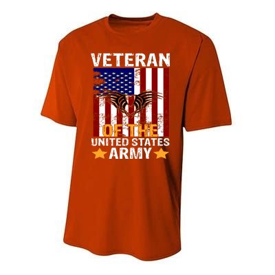 Veteran of the United States Army  Performance Sprint T-Shirt