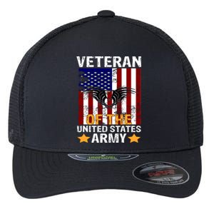 Veteran of the United States Army  Flexfit Unipanel Trucker Cap