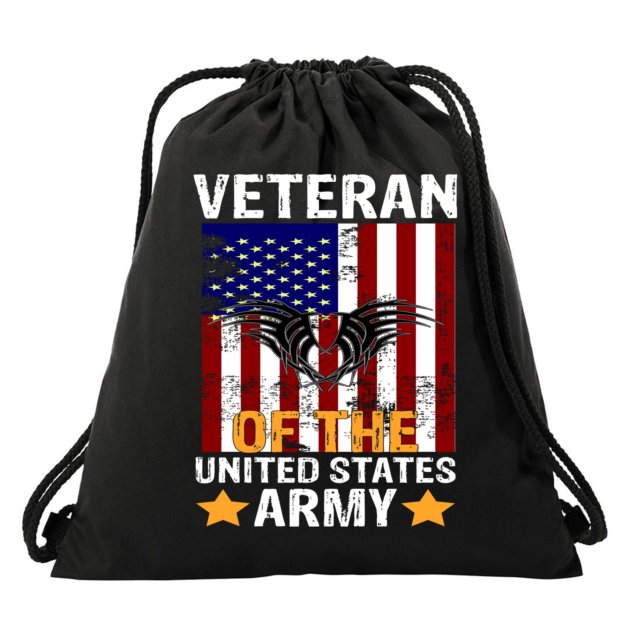 Veteran of the United States Army  Drawstring Bag