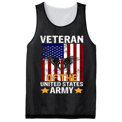 Veteran of the United States Army  Mesh Reversible Basketball Jersey Tank