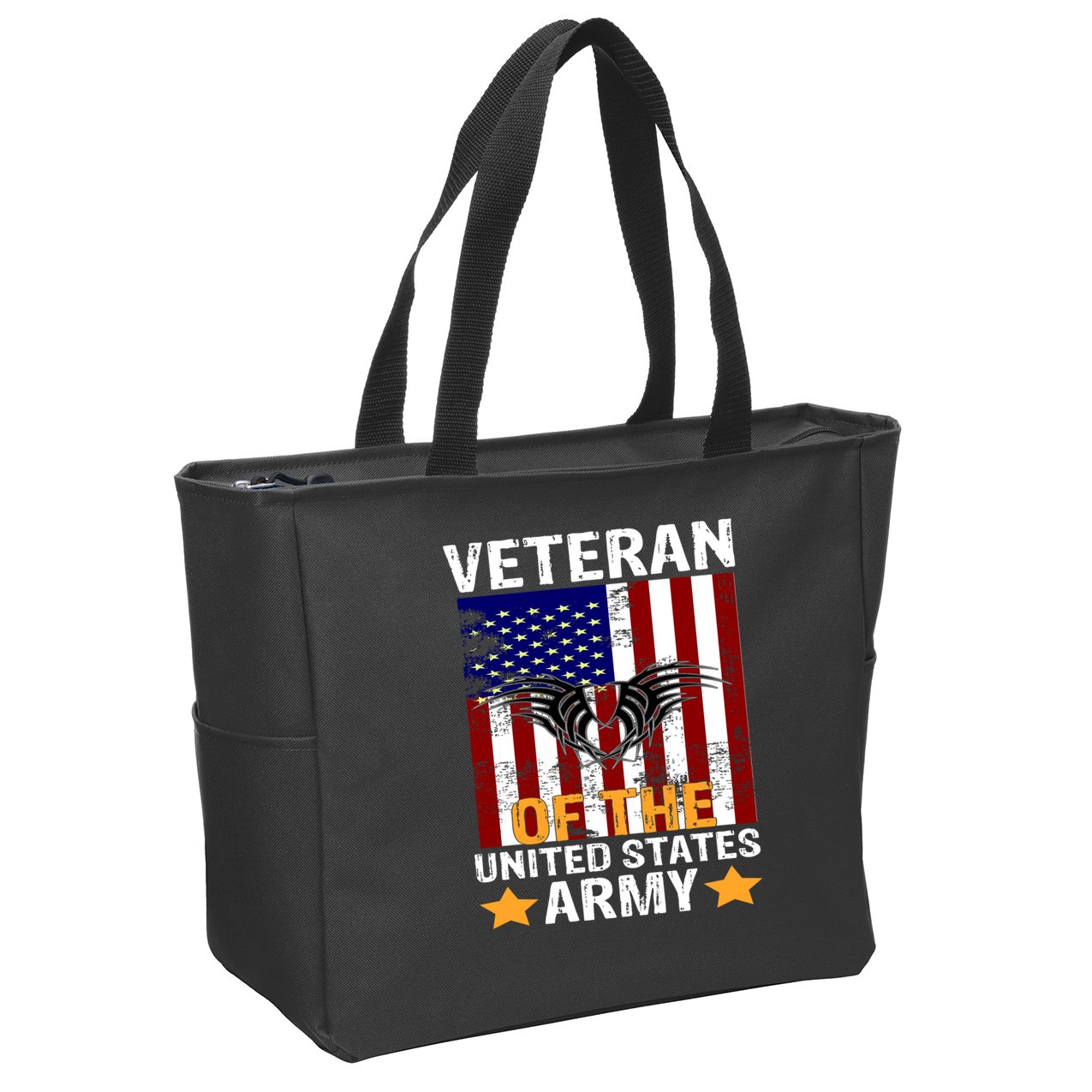 Veteran of the United States Army  Zip Tote Bag