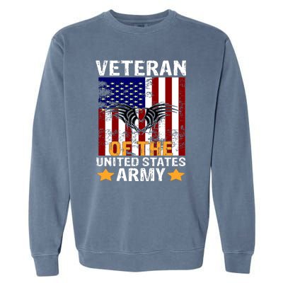 Veteran of the United States Army  Garment-Dyed Sweatshirt