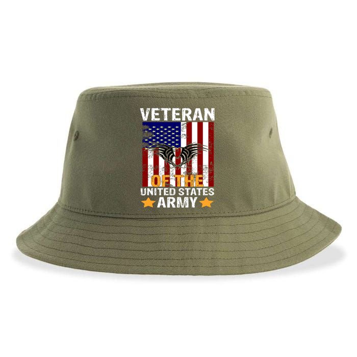 Veteran of the United States Army  Sustainable Bucket Hat