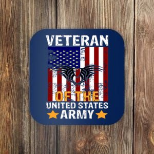 Veteran of the United States Army  Coaster