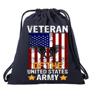 Veteran of the United States Army  Drawstring Bag