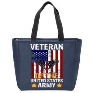 Veteran of the United States Army  Zip Tote Bag