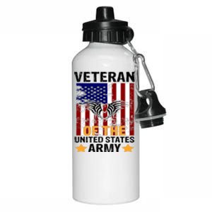 Veteran of the United States Army  Aluminum Water Bottle