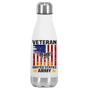 Veteran of the United States Army  Stainless Steel Insulated Water Bottle