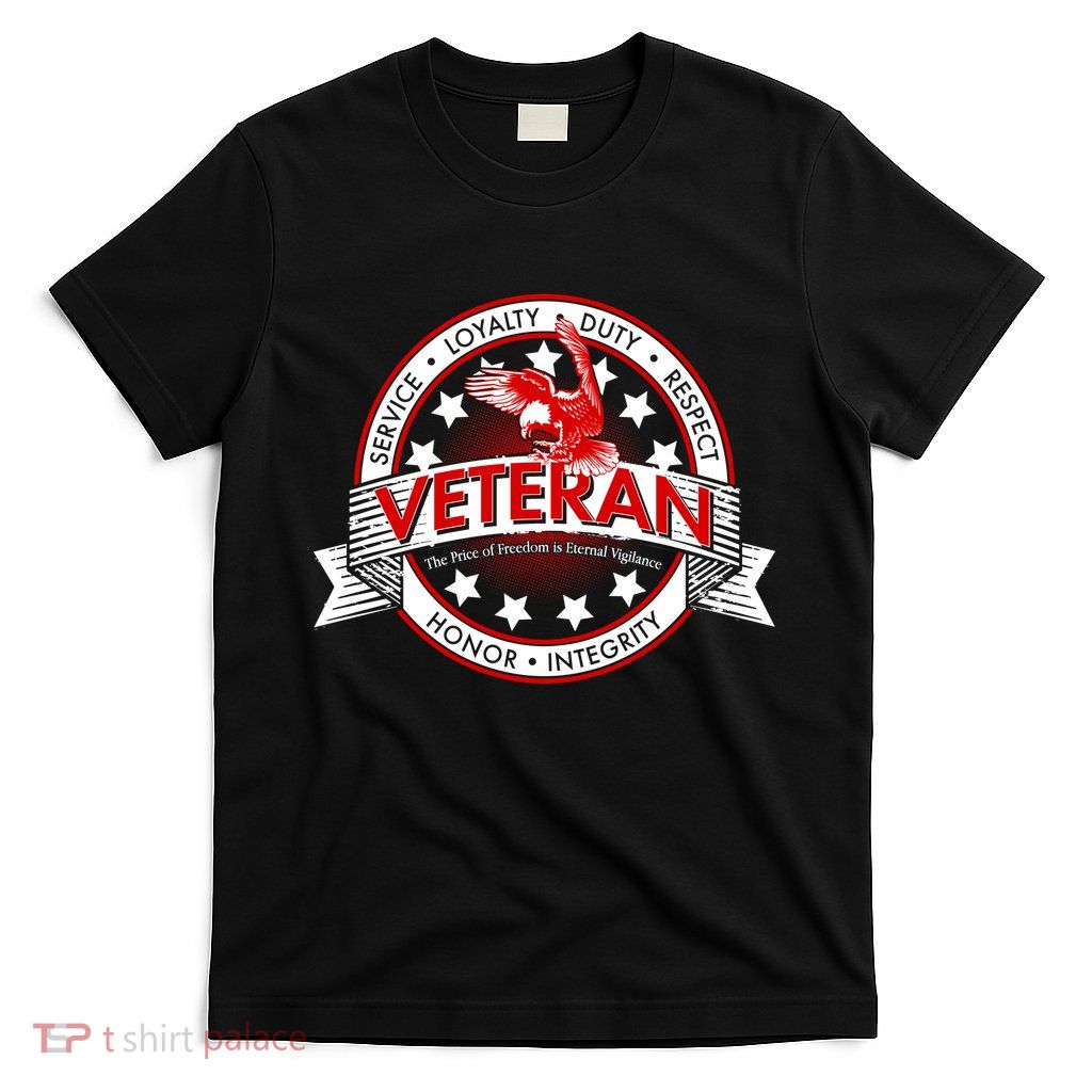 Veteran Price Of Freedom Emblem T-Shirt
