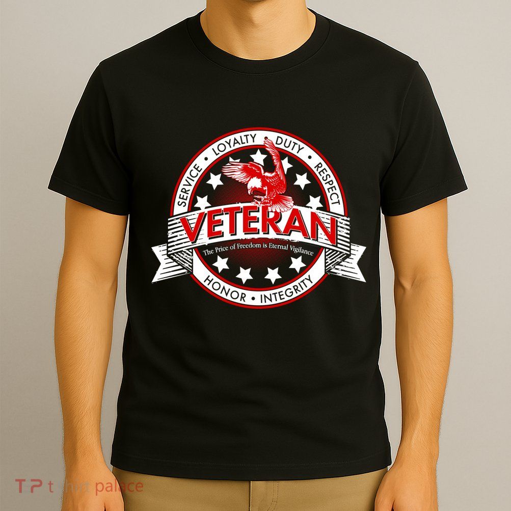 Veteran Price Of Freedom Emblem T-Shirt